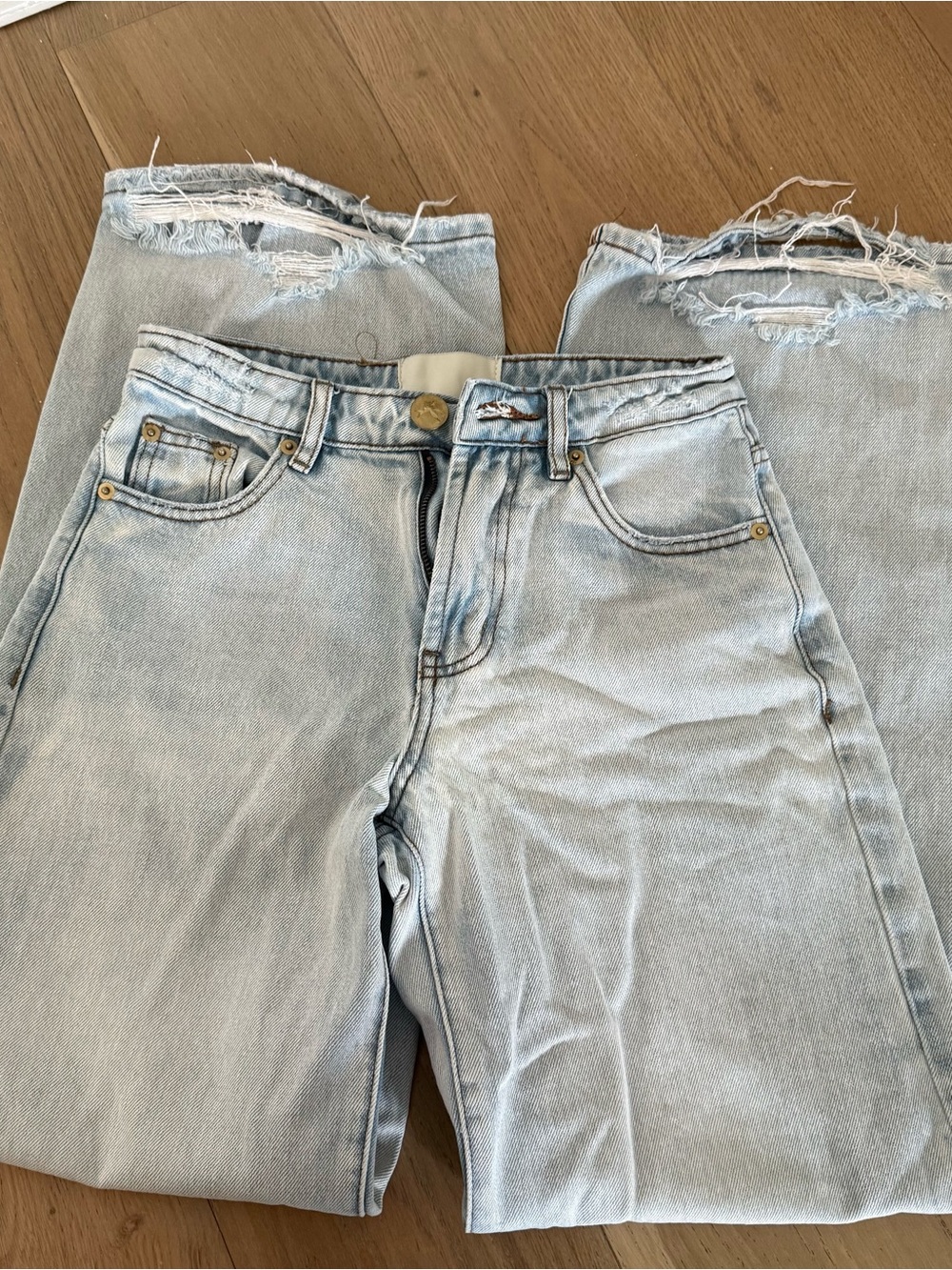 One Teaspoon wide leg jeans